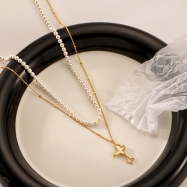 Butterfly pendant Necklace