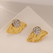 Trendy 2 part earring