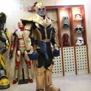 Realistic life size armor Thanos Batmans Hulk cosplay