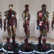 Customized wearable robot suit superhero Cosplay mark 85 suit iron man