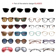 Luxury oversized eyewear sunglasses